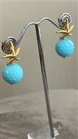 Ohrringe Misis Dame in Silber Pasta di turchese OR08367/T - OR08367/T